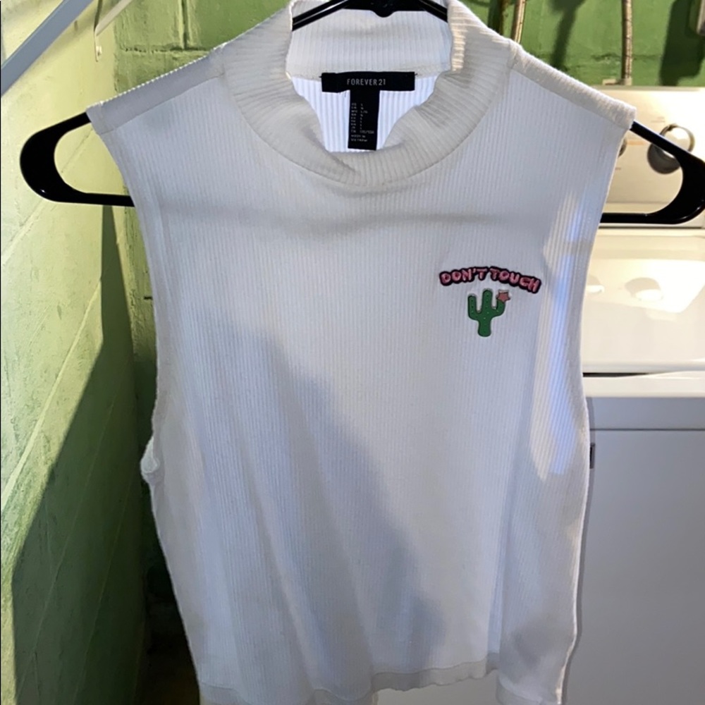 Great summer top under a jean jacket!